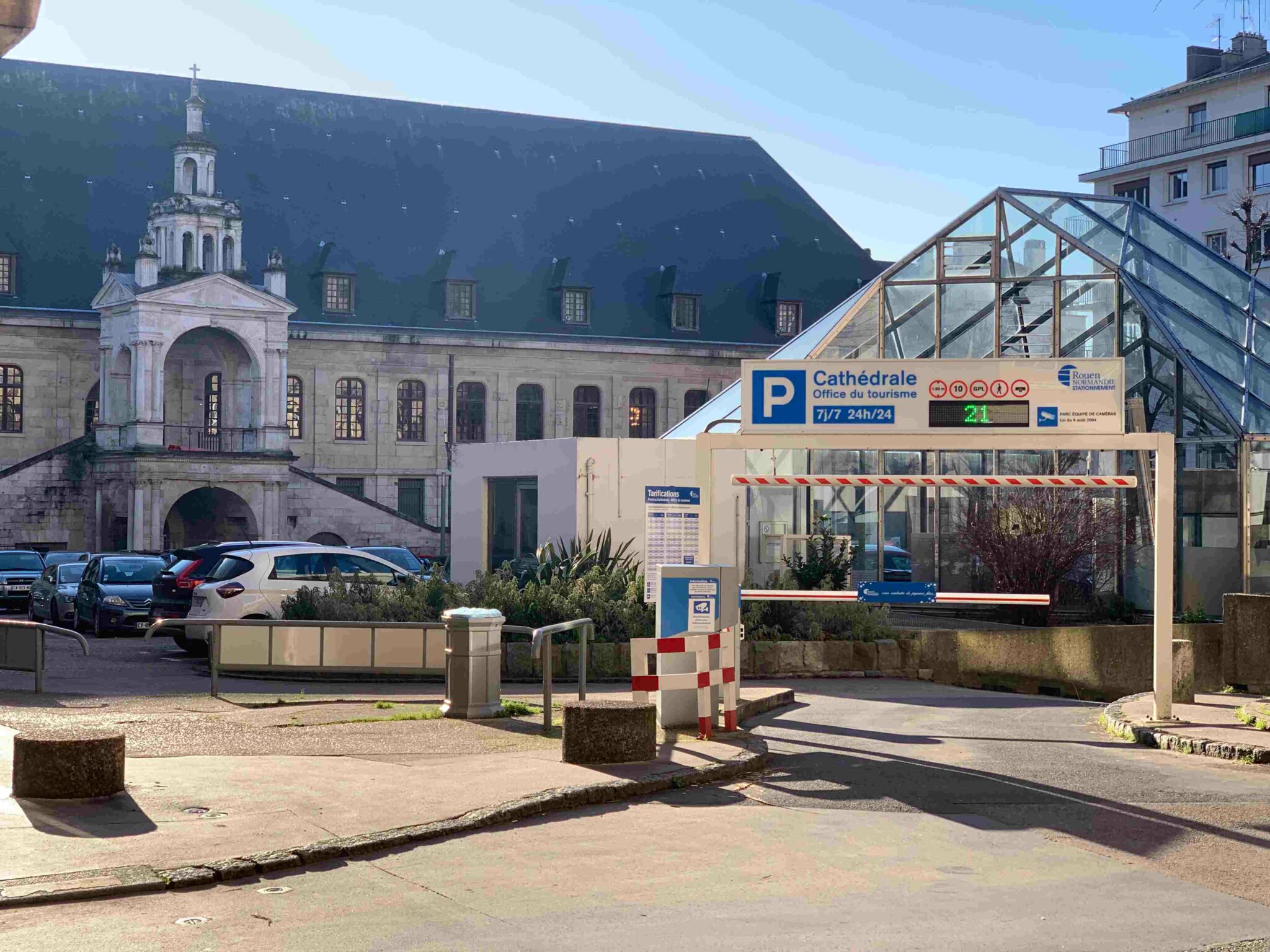 Parking Cathédrale Rouen Rouen Normandie Stationnement